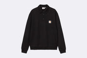 Carhartt WIP Polo Sweatshirt Black